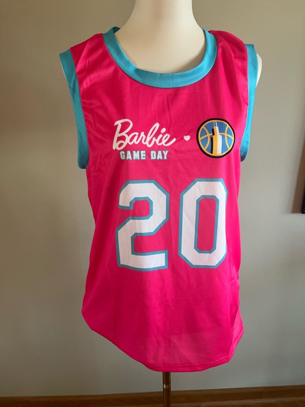 Chicago Sky Barbie Pink Mattel Jersey- SGA July 27, 2025 - Small And Medium Avai
